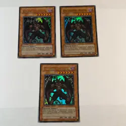 3x GERMAN Destiny Hero Malicious DP05-DE011 EN011 Ultra Rare 1st Edition Yugioh - Image 1