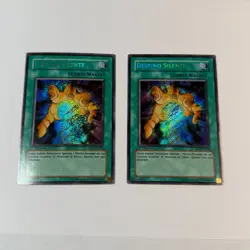 2x ITALIAN Silent Doom GLAS-IT094 EN094 Secret Rare 1st Edition Yugioh - Image 1