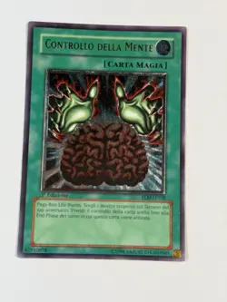 Yugioh ITALIAN Brain Control TLM-IT038 EN038 Ultimate Rare 1st Edition LP #2 - Image 1