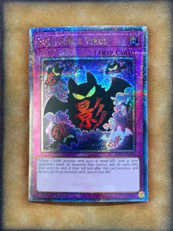 Yugioh Full Force Virus RA03-EN267 Quarter Century Rare 1st Ed NM - Image 1