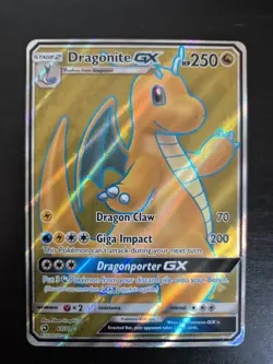 Dragonite GX 67/70 SM Dragon Majesty Full Art Rare Pokemon Card Mint Condition - Image 1
