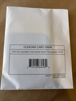 Gundam Card Game Store Tournament Kit TKIT-01 English NEW SEALED TCG - Image 1