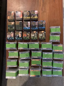 Huge Lot 3,850 Lord Of The Rings 12 Expansions CCG TCG Decipher Cards Decks READ - Image 1