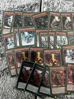 Yugioh Dragon Ruler Deck Core Set 27 card BLMM Redox Tidal Blaster Tempest Baby - Image 2