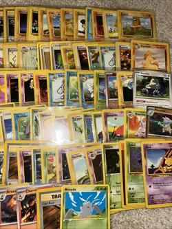 WOTC Neo Ex First Ed Base set Pokemon Lot 83 Cards LP/NM - Image 3
