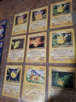 Kanto Starter Pokemon Collection Lot Of 47 Unique Cards Mostly WOTC Vintage Pika - Image 3