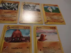 Pokemon Trading Card Game eCard Skyridge Fighting Type Lot Near Mint TCG NM - Image 3