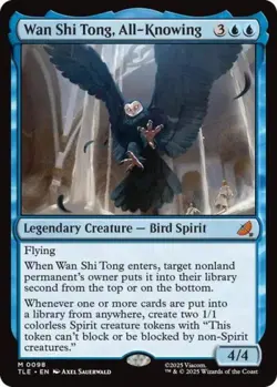 ~ Wan Shi Tong, All-Knowing ~ NM ~ MTG: Avatar ~ MTG ~ - Image 1