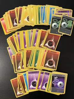 HUGE Lot of Vintage Pokemon Energy Cards NM-LP - Image 1