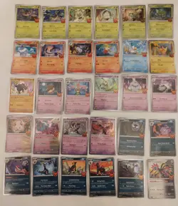 Pokemon Halloween Trick Or Trade 2022-2024 Complete 3 Year Sets 90 Cards Total - Image 4