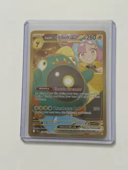 IONO'S BELLLIBOLT EX 188/159 HYPER RARE GOLD JOURNEY TOGETHER POKEMON CARD - NM - Image 1