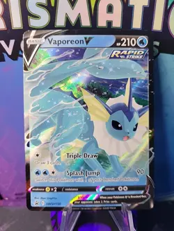 Vaporeon V - SWSH150 Promo Holo NM Pokemon SWSH: Sword & Shield Promo Cards - Image 1