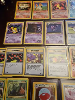31 card lot Vintage WOTC All 1st edition Gym Challenge, Gym Heroes, Jungle,Team - Image 2