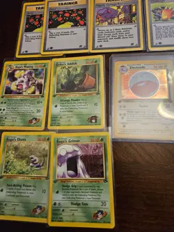 31 card lot Vintage WOTC All 1st edition Gym Challenge, Gym Heroes, Jungle,Team - Image 5