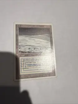 Magic the Gathering Tundra Revised Edition Dual Land Regular Card MP - Image 4