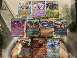 Pokemon Phantasmal Flames ex Double Rare Full Set of 10 Cards English - NM/M 🔥 - Image 1