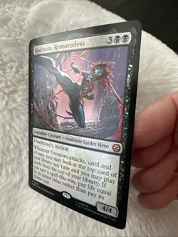MTG Magic The Gathering Card Gwenom, Remorseless Marvel's Spider-Man Foil P0286 - Image 2