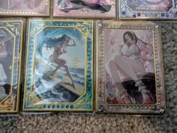One Piece CCG Metal Card Lot (7) Boa Hancock Serialized, Uta Serialized Waifus - Image 4