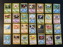 28 Card Vintage Pokemon Card Lot Neo Era Neo Discovery Neo Revelation Bundle - Image 1