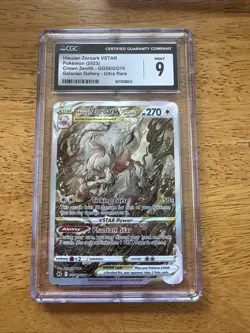 Pokemon TCG Hisuian Zoroark VSTAR Crown Zenith Galarian Gallery Card GG56/GG70 - Image 1