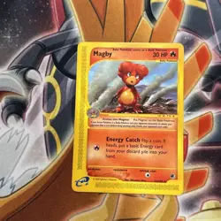 Magby - 52/165 - Pokemon Expedition Non-Holo Rare Card NM - Image 1