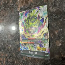 Broly FS10-14 Foil DB Legends Stamp Dragon Ball Super Card Game | NM - Image 2