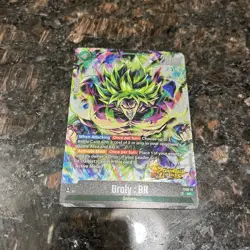 Broly FS10-14 Foil DB Legends Stamp Dragon Ball Super Card Game | NM - Image 4