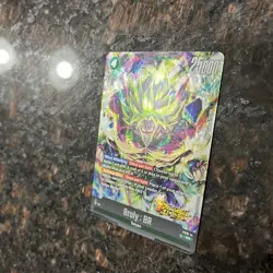 Broly FS10-14 Foil DB Legends Stamp Dragon Ball Super Card Game | NM - Image 5