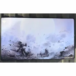 Ultra•PRO MtG Dominaria Remastered WRATH OF GOD Black Stitched Playmat • NEW - Image 1