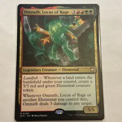 Omnath, Locus of Rage Commander: Outlaws of Thunder Junction Regular - Image 1