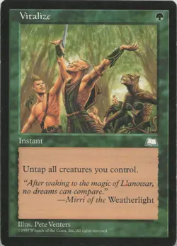 Vitalize C Weatherlight - LP MTG - Image 1