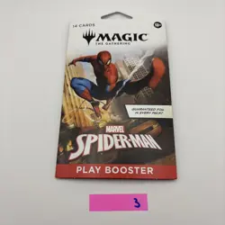 MTG: Magic The Gathering Marvel Spider-Man Play Sleeved Booster Pack - Image 3