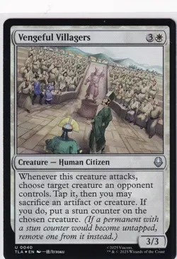 Foil Vengeful Villagers, MTG, Avatar: The Last Airbender, Magic, 40 - Image 1
