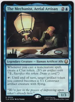 The Mechanist, Aerial Artisan 64 Avatar The Last Airbender MTG 001696 FOIL - Image 1