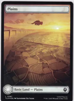 MTG Magic Plains (287/447) Avatar The Last Airbender FOIL - Image 1