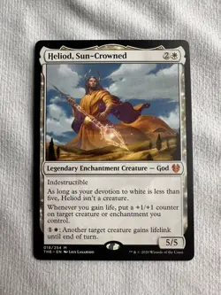 MTG Heliod, Sun-Crowned Theros Beyond Death 018/254 Regular Mythic - Image 1