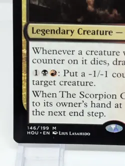 x1 MTG Magic the Gathering The Scorpion God (146/257) Hour of Devastation LP+ - Image 4
