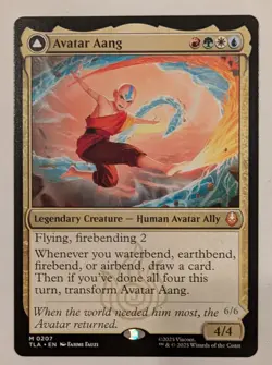 Avatar Aang x1 - NM Unplayed - Avatar: The Last Airbender #207 - Image 1