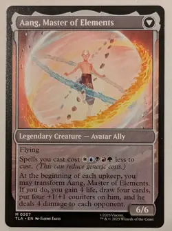 Avatar Aang x1 - NM Unplayed - Avatar: The Last Airbender #207 - Image 2