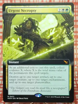 Urgent Necropsy #0421 Extended Art Mythic Murders at Karlov Manor (MKM) - Image 1