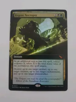 MTG Urgent Necropsy (Extended Art) - Murders at Karlov Manor (MKM) *FOIL* 421 M - Image 1