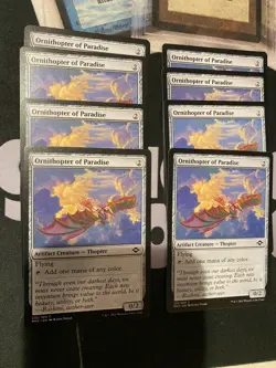 MTG Modern Horizons 2 Ornithopter of Paradise x 4 - Image 1