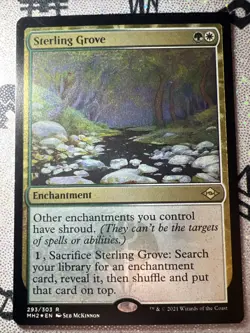 MTG - Sterling Grove (Foil Etched) Modern Horizons 2 FOIL NM - Image 1