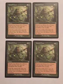 4x Nature's Lore - Retro - Dominaria Remastered - Near Mint - MTG - Image 1