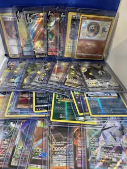 Pokemon Lot of 400+ Cards 50 Toploaded 3 Slabs Pikachu Hidden Fates Celebrations - Image 4