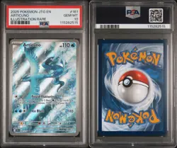 2025 Pokemon Journey Together Articuno 161/159 PSA 10 Gem Mint Illustration Rare - Image 2