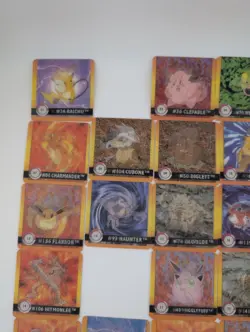 Nearly Complete Set POKEMON ARTBOX 1999 ACTION FLIPZ PREMIER EDITION (2 Short) - Image 2
