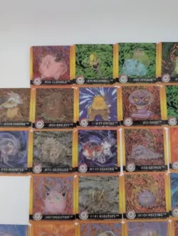 Nearly Complete Set POKEMON ARTBOX 1999 ACTION FLIPZ PREMIER EDITION (2 Short) - Image 3