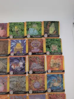 Nearly Complete Set POKEMON ARTBOX 1999 ACTION FLIPZ PREMIER EDITION (2 Short) - Image 4