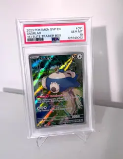 Snorlax 051 Pokemon SVP 151 ETB Promo PSA 10 GEM MINT - Image 1